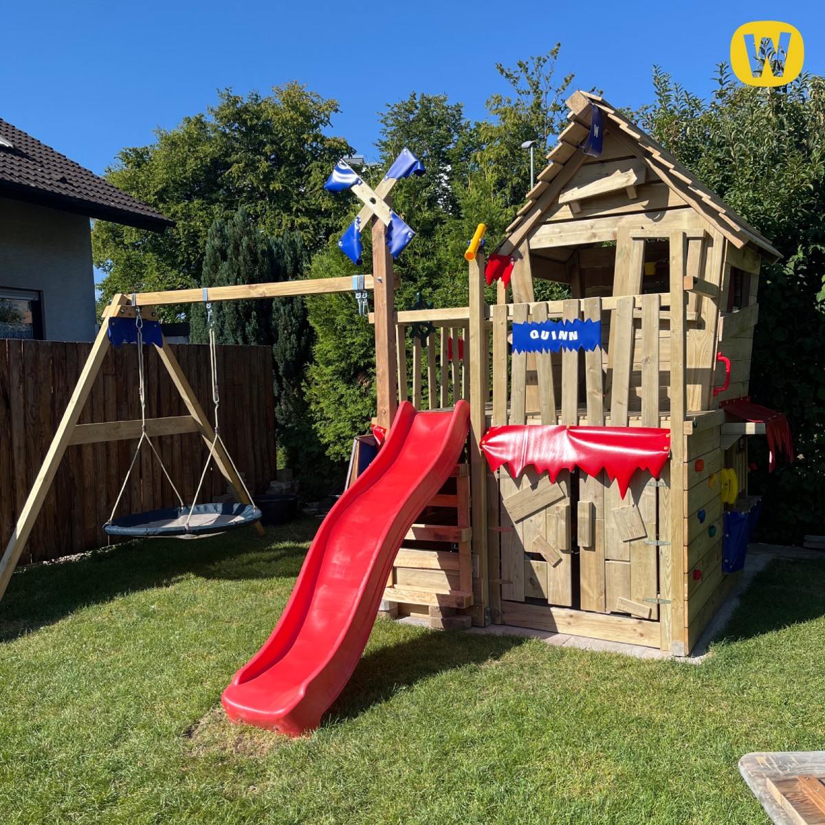 Vaikų žaidimų aikštelė Wickey Dorado 826973_k