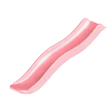 Rutsche Speedy 175cm-Pastellpink  619411
