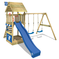 Vaikų žaidimų aikštelė su medine stogine Wickey Smart Shelter  814196_k
