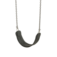 Lankstus viešųjų supynių sėdynė Juoda 620913