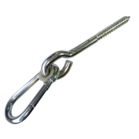 Kabliukas su mediniu siūlu Pilka 620949