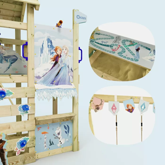 Disney Ledo Šalis Adventure vaikų žaidimų aikštelė iš Wickey  833402
