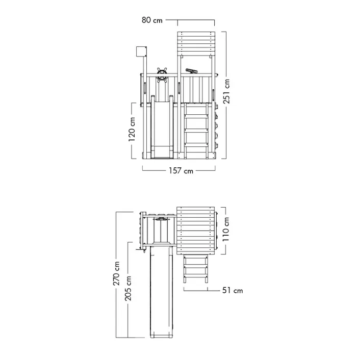 Vaikų žaidimų aikštelė Wickey Smart Flash  1000252_k
