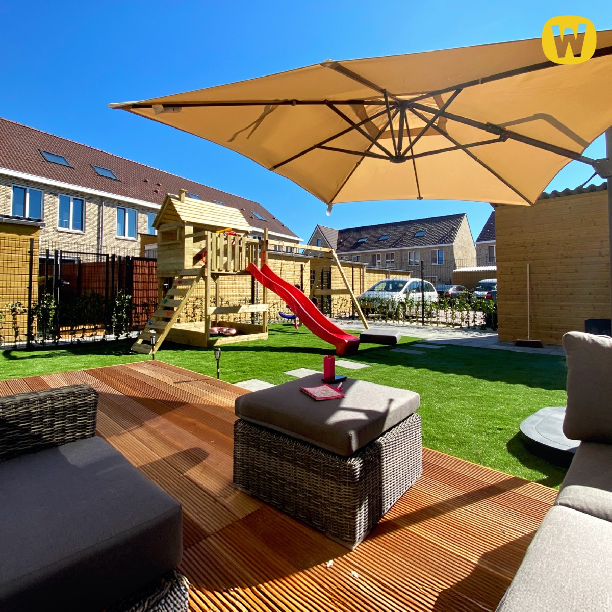 Vaikų žaidimų aikštelė Wickey Smart Seaside 814288_k