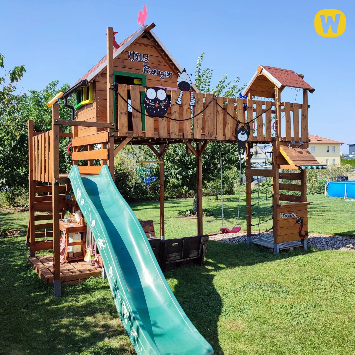 Žaidimų namelis ant polių Wickey Smart Ranger 814139_k