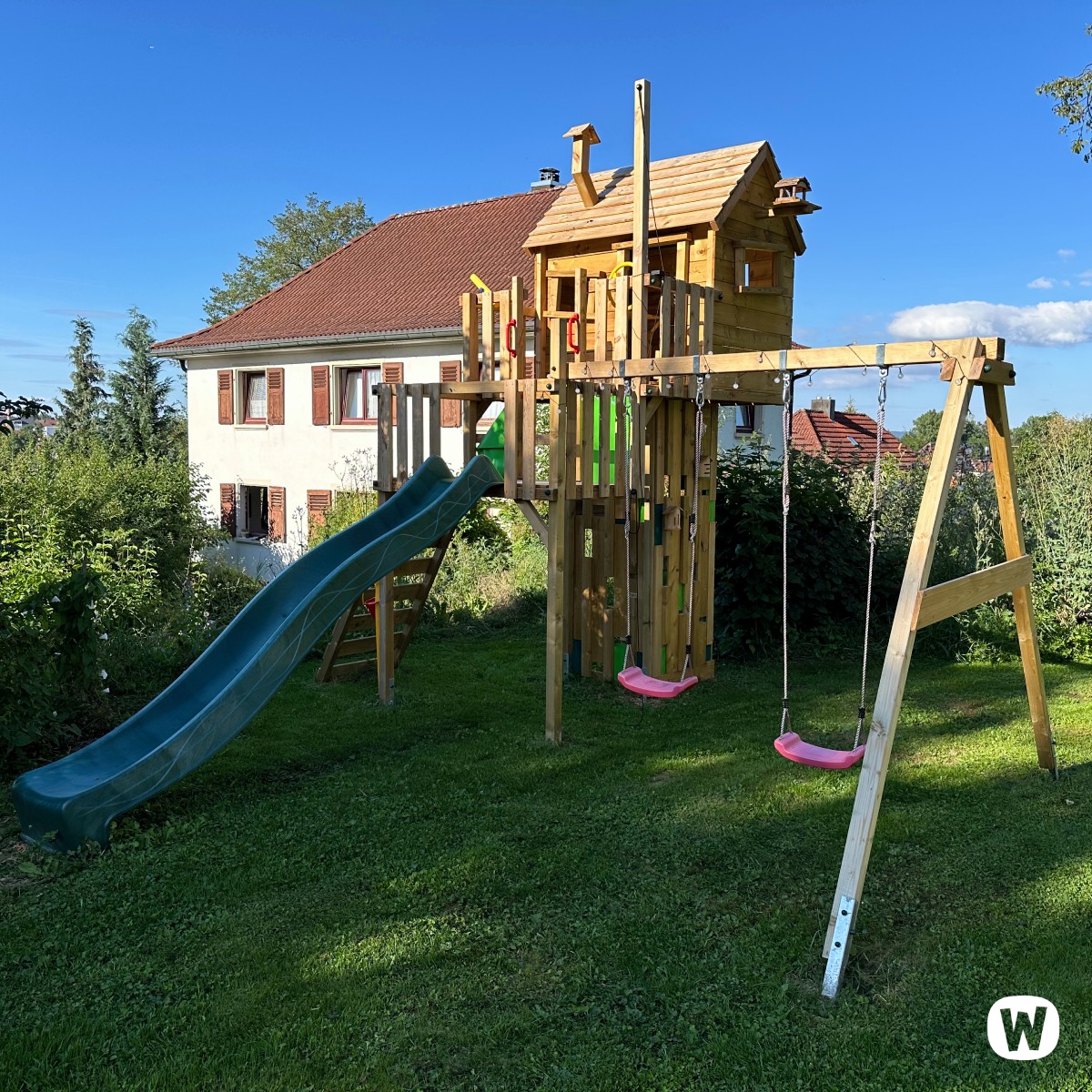 Vaikų žaidimų aikštelė Wickey Smart Treetop 811880_k