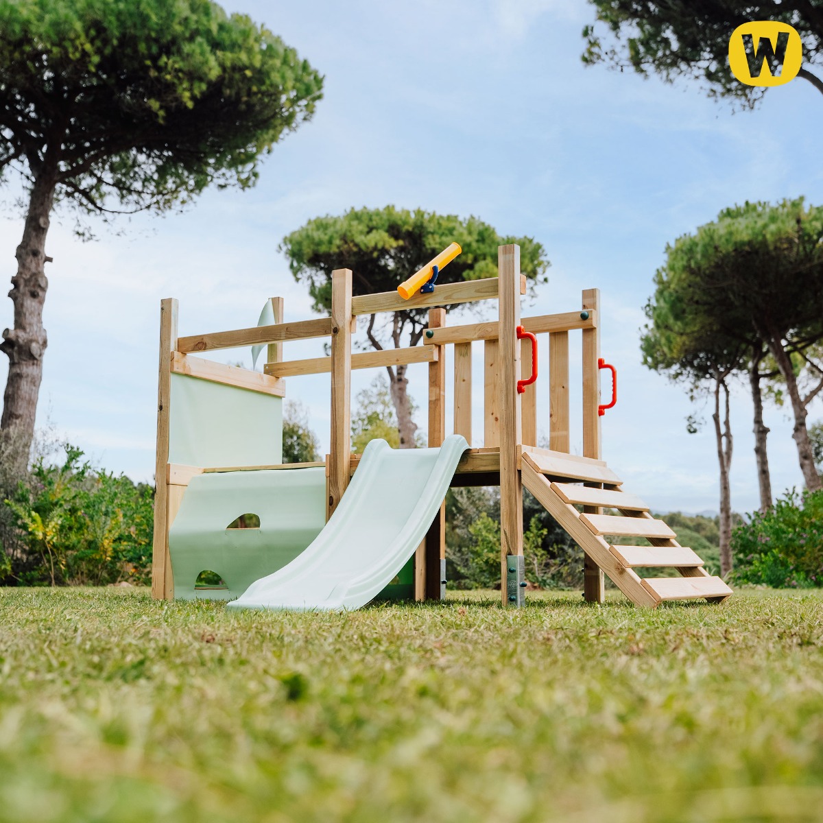 Kūdikių laipiojimo bokštas Wickey My First Fort 2 833943_k