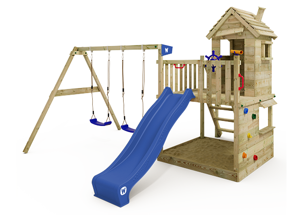 Vaikų žaidimų bokštas Smart Chalet su laiptais