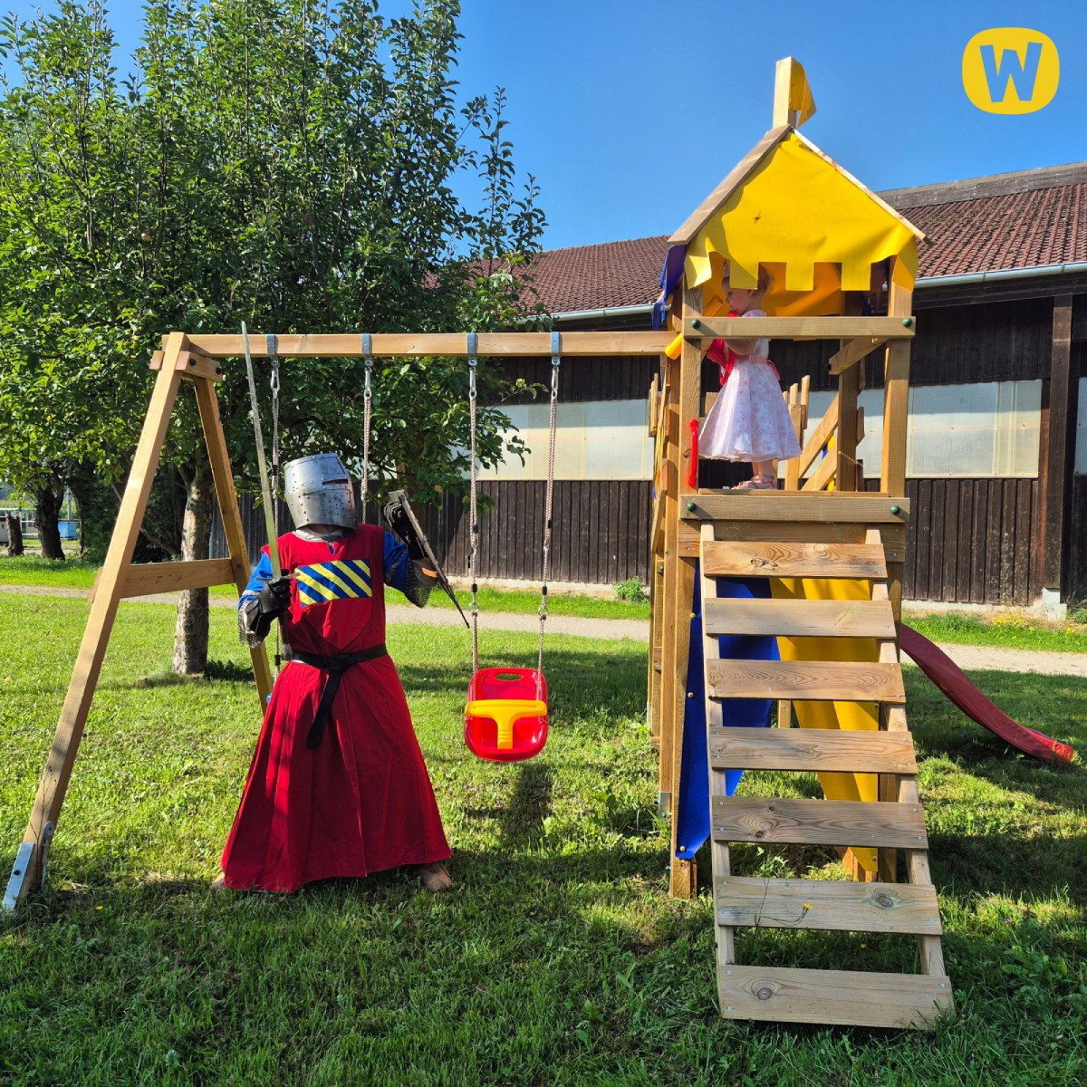 Vaikų žaidimų aikštelė Wickey Smart Fort 817456_k