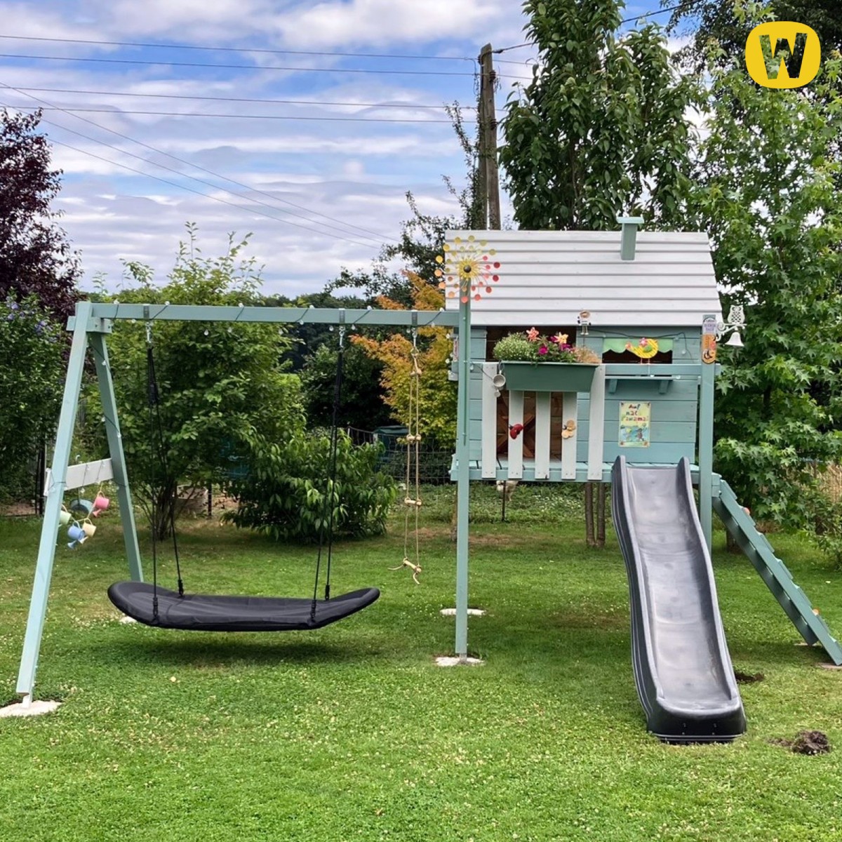 Žaidimų namelis ant polių Wickey Smart Travel 817546_k