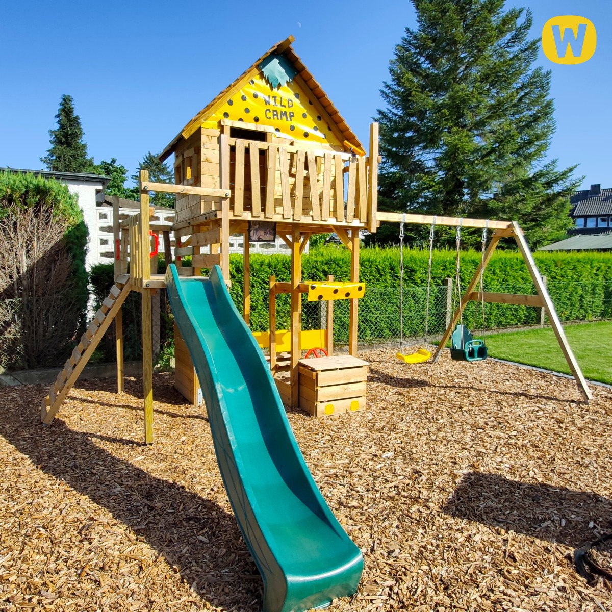 Žaidimų namelis ant polių Wickey Smart Explore 814074_k