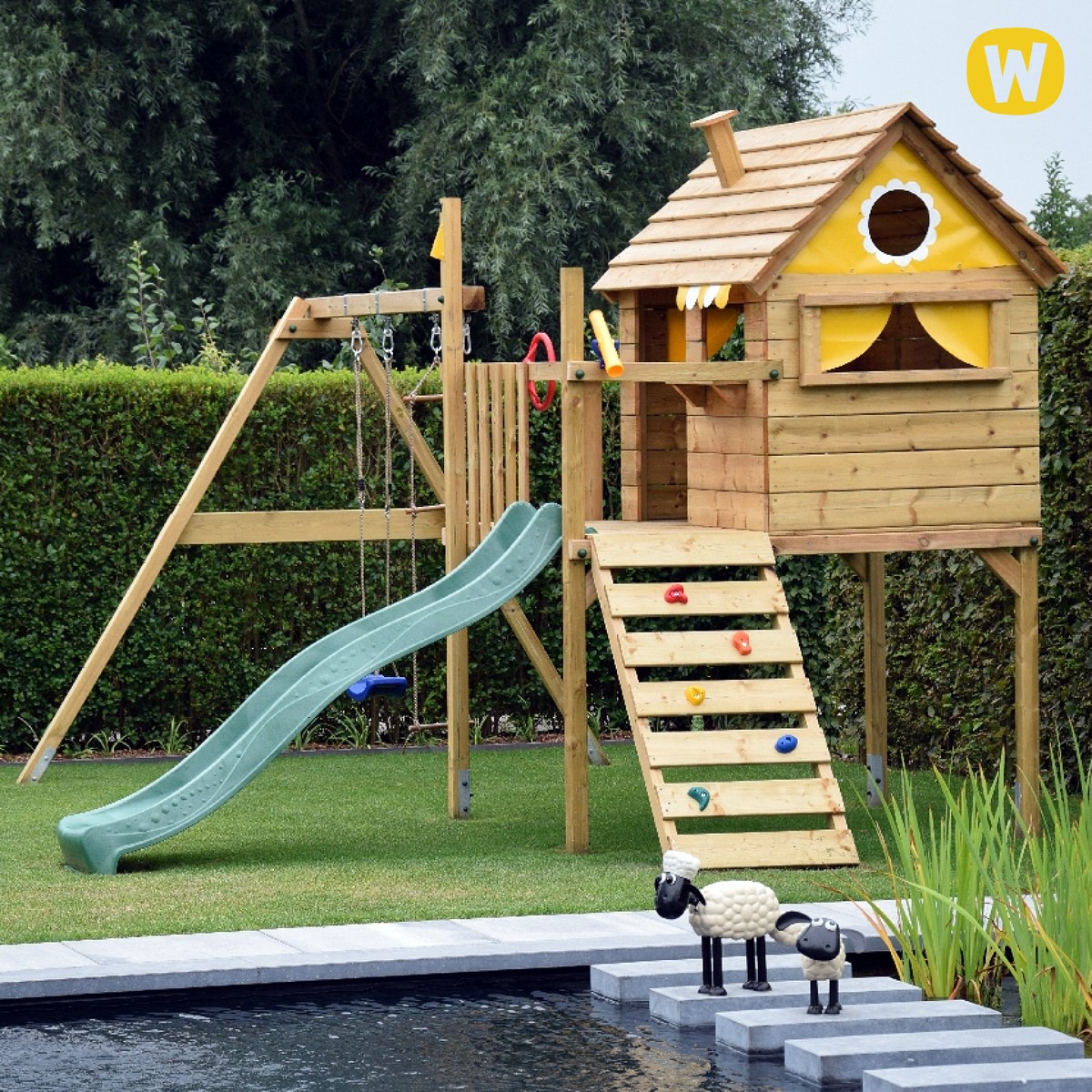 Vaikų žaidimų aikštelė Wickey Smart Plaza 810600_k