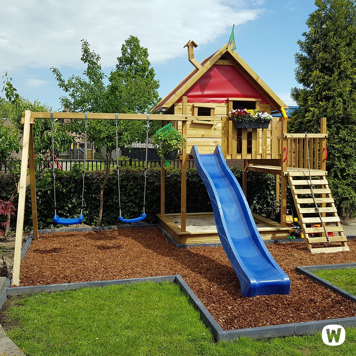 Žaidimų namelis ant polių Wickey Smart Resort 829796_k